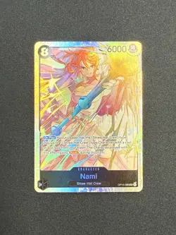 Nami OP15-086 SR - One Piece TCG English Card Adventure on Kami's Island Foil - Image 3
