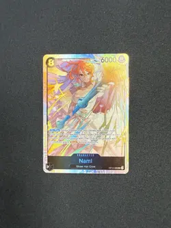 Nami OP15-086 SR - One Piece TCG English Card Adventure on Kami's Island Foil - Image 5