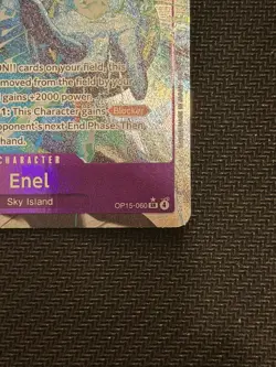 Enel OP15-060 SR Alt Art Adventure On Kami’s Island ENGLISH ONE PIECE - Image 4