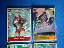 Jewelry Bonney One Piece TCG OP13-108 Super Rare+OP10 Uncommon+more - PWE - Image 3