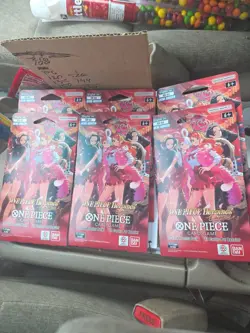 Lot of 6 (×6) One Piece Heroines Edition Sleeved Booster Packs EB-03 - Image 1