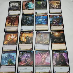 Lot Of (58) World Of Warcraft Heroes Of Azeroth Commons And Uncommons - Image 4