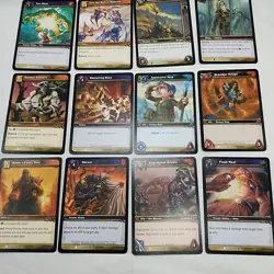 Lot Of (58) World Of Warcraft Heroes Of Azeroth Commons And Uncommons - Image 5