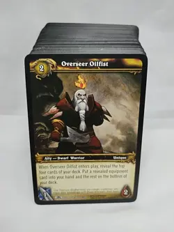Lot Of (102) World Of Warcraft TCG Dark Portal Commons And Uncommons - Image 1