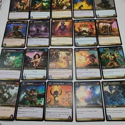 Lot Of (102) World Of Warcraft TCG Dark Portal Commons And Uncommons - Image 5