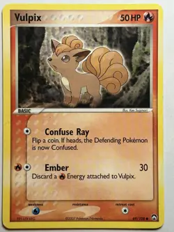 Vulpix Power Keepers 69/108 MP-LP Pokemon Card - Image 1