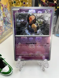 Pokemon White Flare Master Ball Reverse Holo Yamask 039/086 Pokemon TCG NM - Image 1