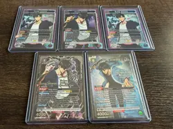 SOLO LEVELING Union arena! (2 star, 1 star, sealed promo, sr’s) 11 card lot! - Image 1