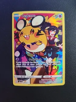Dedenne - TG07/TG30 - SWSH09: Brilliant Stars Trainer Gallery Pokemon Card - VLP - Image 1