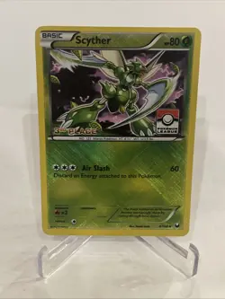 Pokemon TCG Scyther - 4/108 - (3rd Place) League Promo Pokemon Card - Image 1