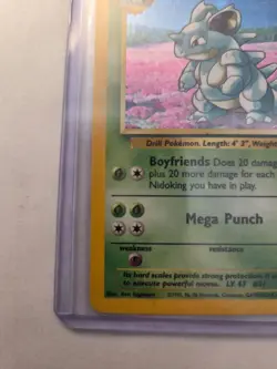 Nidoqueen Jungle Rare Holo Pokemon Card 7/64 MP-HP - Image 4