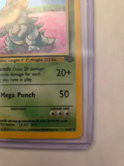 Nidoqueen Jungle Rare Holo Pokemon Card 7/64 MP-HP - Image 5