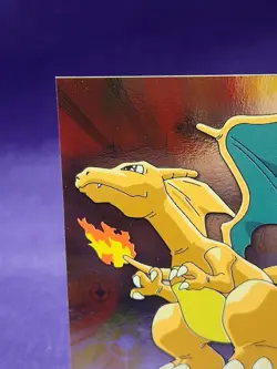1999 Topps Pokemon Charizard #06 Foil Card - Image 2