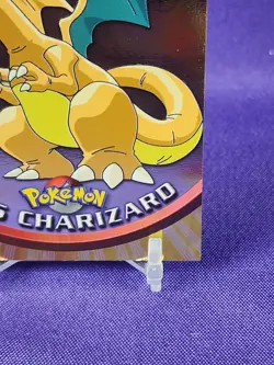 1999 Topps Pokemon Charizard #06 Foil Card - Image 4