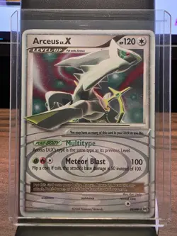 Bundle 4 Pokemon cards lv X - Image 1