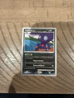 Pokemon Sableye Basic World Championship 2010 Regular Card 48/100 English - Image 1