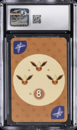 2019 POKEMON PLAYING CARDS KOREAN POINT SALAD - EEVEE ED ESPEON CGC 9 - Image 2