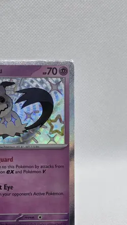 Pokemon TCG Mimikyu Holo Rare Card Paldean Fates 160/091 NM/M Condition - Image 5