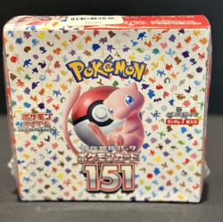Pokemon Japanese sv2a Pokemon Card 151 Booster Box Sealed Dented Save$ 190341 - Image 1