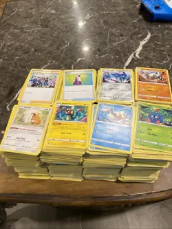 3200 Pokemon Cards From Crown Zenith Bulk Lot Sword And Shield - Image 1