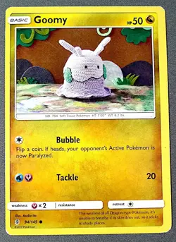 Pokemon Goomy Trading Card 94/145 - Image 1