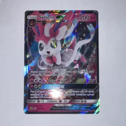 Pokemon Sylveon GX Promo Alternate Art Holo 092A/145 200 HP 110 Attack Card - Image 1