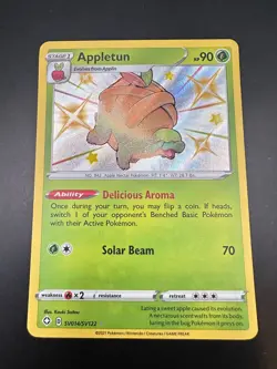 Appletun SV014/SV122 Shining Fates Ultra Rare Shiny Vault Pokemon Card - Image 1