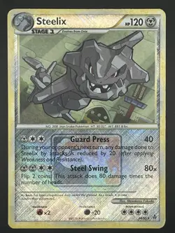Pokemon TCG Steelix League & Championship Cards 24/95 Promo Cross Hatch Holo - Image 1