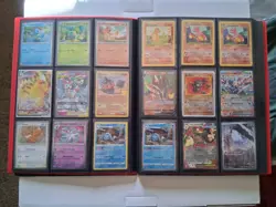 Pokemon Card Collection Binder Vintage, Tag Team, Legendary Collection,Pikachu - Image 1