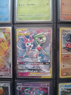 Pokemon Card Collection Binder Vintage, Tag Team, Legendary Collection,Pikachu - Image 2