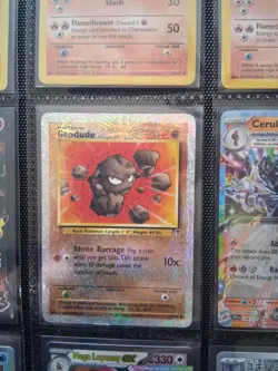 Pokemon Card Collection Binder Vintage, Tag Team, Legendary Collection,Pikachu - Image 3