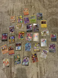 POKEMON LOT *CHARIZARD GX PROMO* some cards are damaged! - Image 1