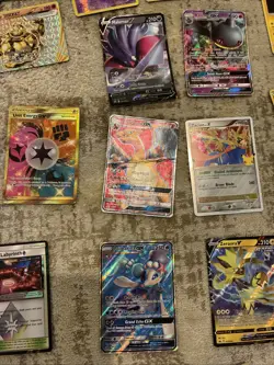POKEMON LOT *CHARIZARD GX PROMO* some cards are damaged! - Image 3