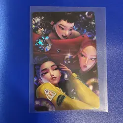 McDonald’s K-pop Demon Hunters Huntrix Meal Rumi Zoey Mira Card - Image 1