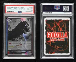 2025 Godzilla Card Game SR Godzilla King of the Monsters PSA 10 - Image 3