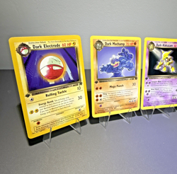 1st Edition Vintage Team Rocket Pokemon TCG (4) Card Lot - LP/Excellent - Image 2