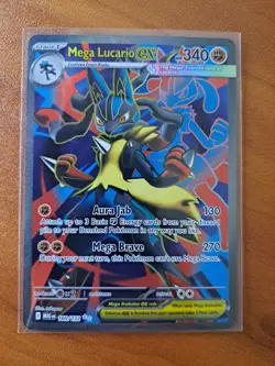 Mega Lucario EX Pokemon Card - Image 1