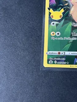 Pokemon TCG Celebrations Pikachu Holo Rare Card 005/025 25th Anniversary Edition - Image 4