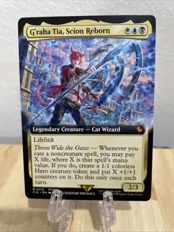 MTG G'raha Tia, Scion Reborn Extended Art Regular Commander: Final Fantasy NM/M - Image 1