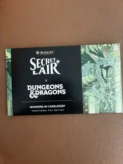 Wizards of the Coast Secret Lair D&D Whispers in Candlekeep Foil Box - Image 1