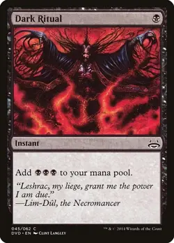 MTG Dark Ritual DD Divine vs Demonic C 045/062 - Image 1