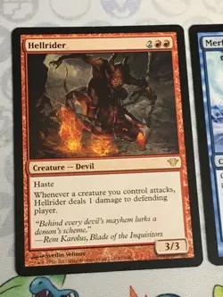 D1330 MAGIC GATHERING HELLRIDER 93 MERFOLK SOEREIGN 65 MP R MTG - Image 2
