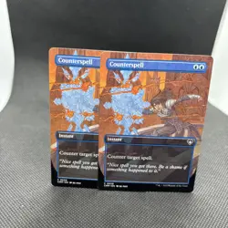 Counterspell X2 0630 Borderless Commander Masters CMM MTG NM - Image 1