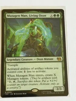 Mutagen Man, Living Ooze Teenage Mutant Ninja Turtles 124 - Image 1