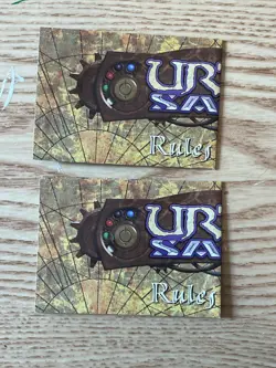 URZA'S SAGA RULES INSERT * Korean * Oct 1998 * MAGIC The GATHERING * MTG * - Image 3