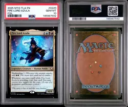 Magic The Gathering TCG MTG Avatar Foil Fire Lord Azula TLA 0220 PSA 10 Pop 2 - Image 3
