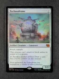 2026 Magic: The Gathering TECHNODROME #0179 TMNT Foil Mythic Rare English - Image 1