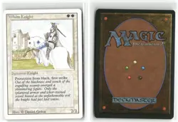 White Knight Revised Edition Magic: The Gathering Uncommon Lightly Played - Image 3