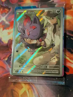 N's Zorua 189 Factory Sealed Promo Scarlet & Violet Promo Pokemon 189 Near Mint - Image 2
