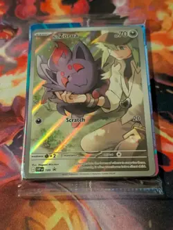 N's Zorua 189 Factory Sealed Promo Scarlet & Violet Promo Pokemon 189 Near Mint - Image 5